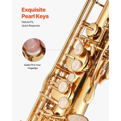Tenorsaxofon 84x50x15 cm Guld, mässing