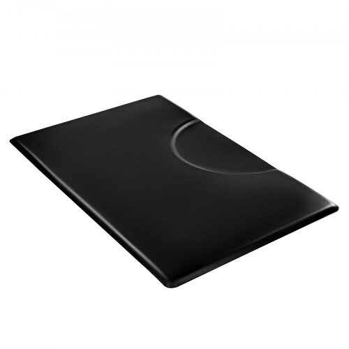Salonstol måtte, 152,5x91,5x2,3 cm, Sort, Anti-træthed PVC