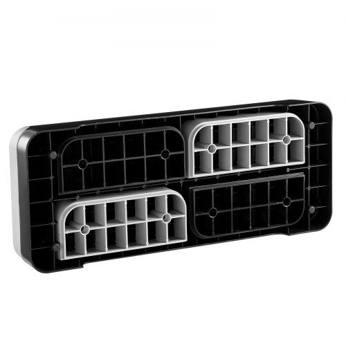 Aerobisk stepbräda 71x26.7 cm höjdjusterbar grå