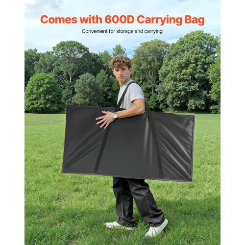 Cornhole-set, 125,5x60x30,2 cm, massivt trä, portabelt spel