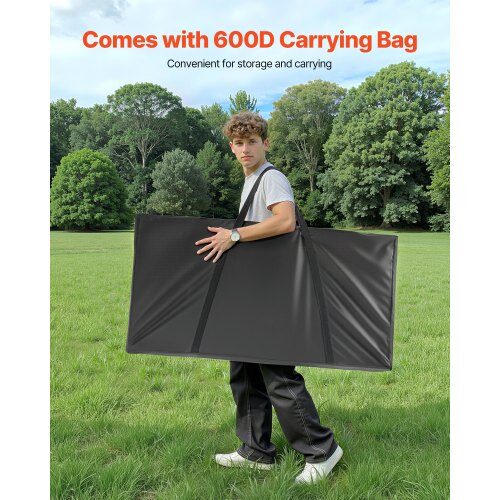 Cornhole-set, 125.5x60x30.2 cm, massivt trä, portabelt spel