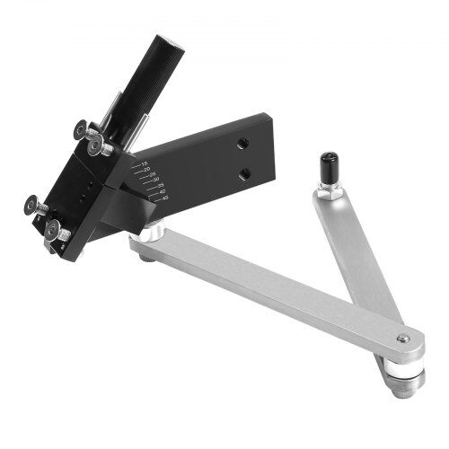 Plæneklipper klinge sliber og balancer, 30x15x16 cm, Justerbar, Aluminium