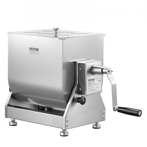 Köttmixer, 30L tippbar behållare, 61x34.5x46.5 cm, rostfritt stål