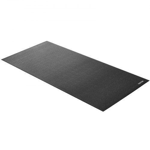 Löpmatt, 91,5x182 cm, Svart, Golvskydd i högdensitets-PVC
