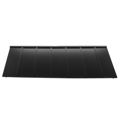Markis, 203x91x61 cm, Svart, Metall Exteriör