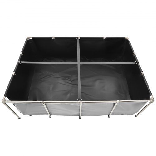 Fiske Dam, 200x140x60 cm, Sort, PVC