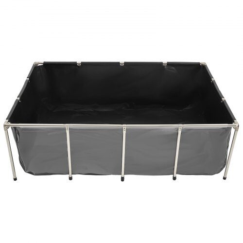 Fiske Dam, 200x140x60 cm, Sort, PVC