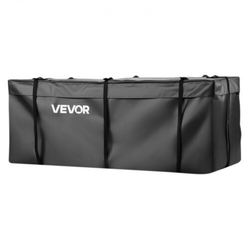 Tagbagagebærer, 146x49.5x60.5 cm, Sort, Vandtæt PVC