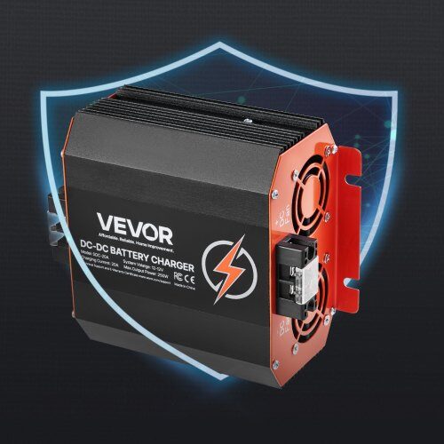 Batteriladdare, 12V 20A DC till DC 250W, aluminiumlegering
