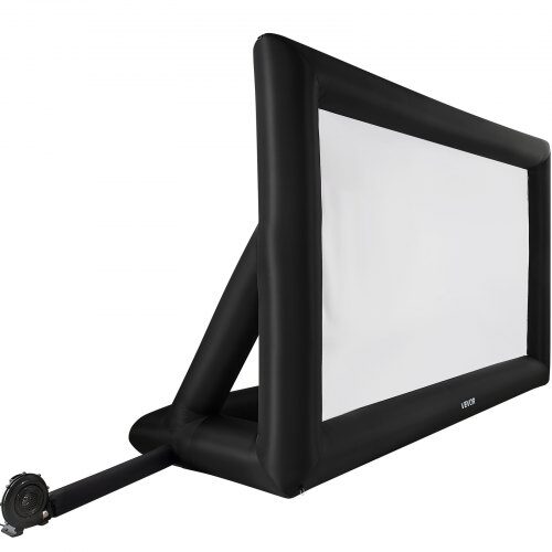 Uppblåsbar filmduk 513x185x330 cm vit, tvättbart tyg, utomhusunderhållning