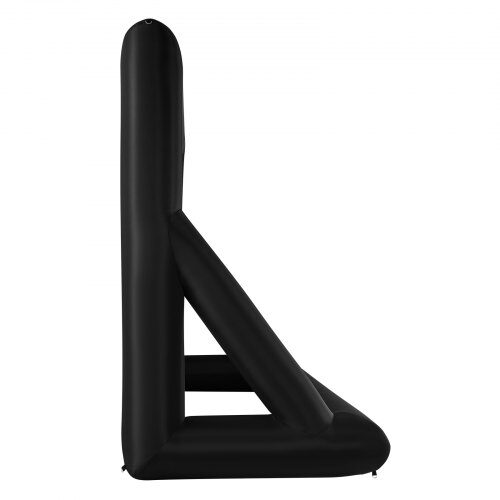 Uppblåsbar filmduk 513x185x330 cm vit, tvättbart tyg, utomhusunderhållning