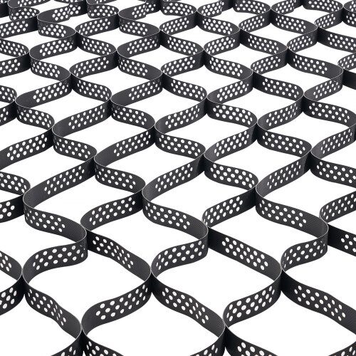 Grusmatta, 500x198 cm, Svart, HDPE Markstabilisering