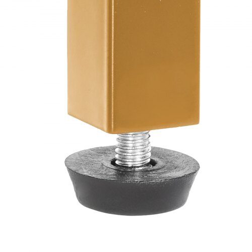 Konsolbord, 107x35.4x75.5 cm, Guld, Glas och Järn Konsolbord, 107x35.4x75.5 cm, Guld, Glas och Järn
