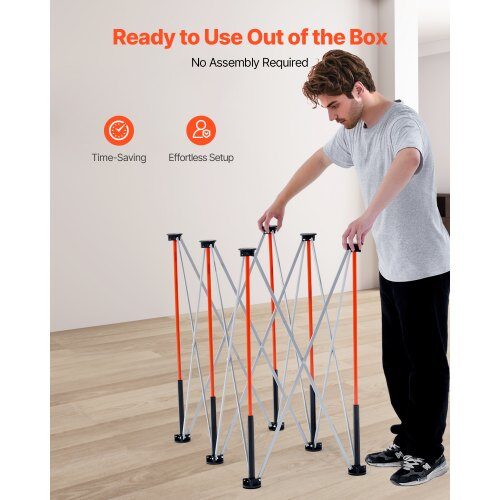 Sammenklappeligt arbejdsbord, 126,6x66,5x73,3 cm, opbevaringstaske, aluminium