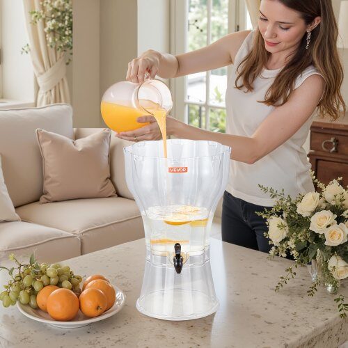 Dryckesdispenser, 35x54 cm, Transparent, Plast