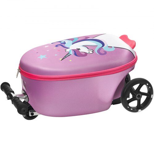 Ride-on resväska, 20L, 33x28x52 cm, Lila, Scooter