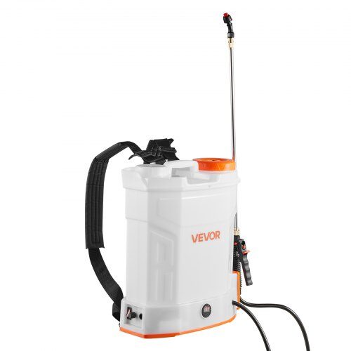 Ryggspruta 35.5x19x42.5 cm Vit, Elektrisk, 12L, Justerbar