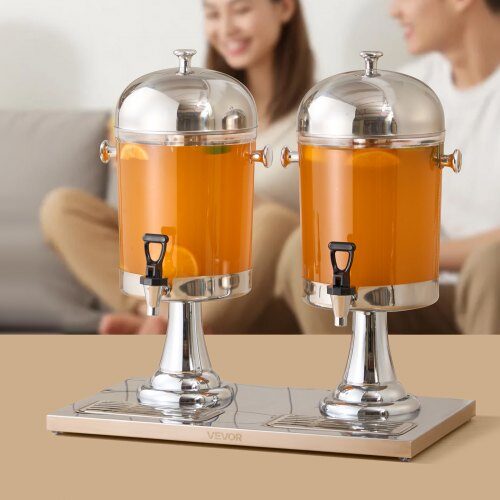 Dryckesdispenser, 55.8x34.8x56 cm, Silver, Rostfritt stål