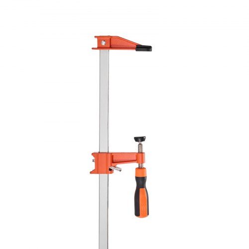 Puristuspihdit, 2 kpl, 61 cm avaus, 71x11x2.5 cm, oranssi, valurauta ja hiiliteräs