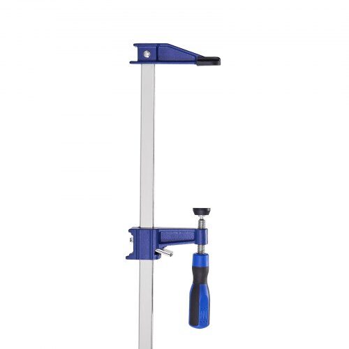 Skruvtvingar, 2-pack, 91.4 cm öppning, 63.5 mm djup, svart, gjutjärn och kolstål