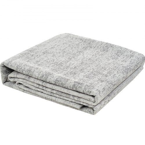 Alueellinen matto 304,8x426,7 cm harmaa, pestävä, liukumaton, pehmeä matto