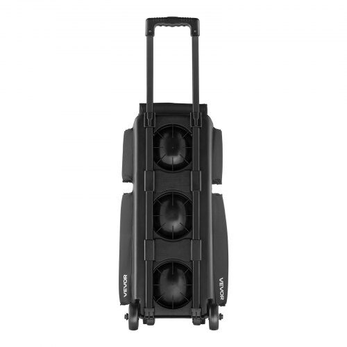Bowlingkugletaske, 79x32x39 cm, Sort, 600D Oxfordstof