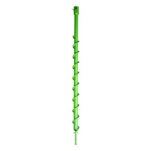 Snäckborr, Spiral 40x790 mm, Grön, Stål