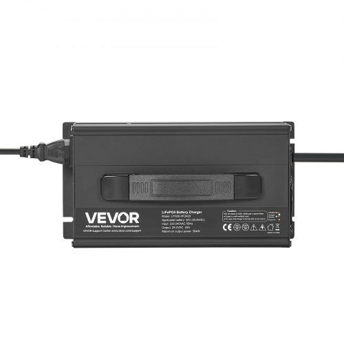 Lithium batterioplader, 24V 20A LiFePO4, 29,2V, AC-DC, Anderson-stik, LED-indikator