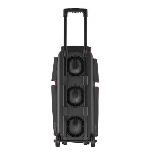 Bowlingkugletaske, 79x32x39 cm, Sort, 600D Oxfordstof