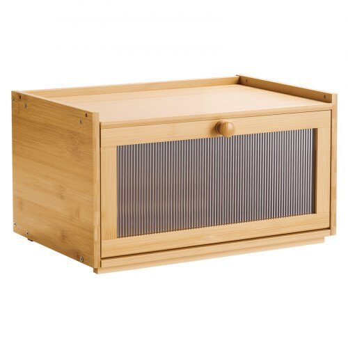 Brødkasse, 40x25x22 cm, Natur, Bambustræ