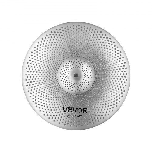 Cymbalpaket, 4 delar 35x40x45.5x50.5 cm, Ljus Silver, Legering