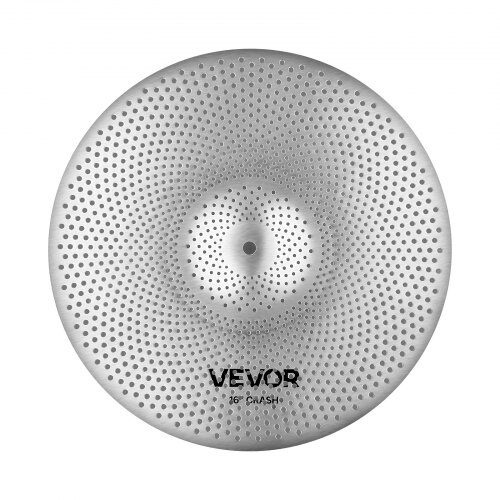 Cymbalpaket, 4 delar 35x40x45.5x50.5 cm, Ljus Silver, Legering