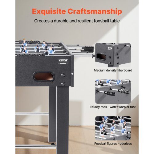 Fotbollsbord 121x61x83.8 cm Hållbart Inomhusspel