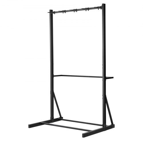 Cykelställ, 117x90x206 cm, Svart, Förvaring i kolstål