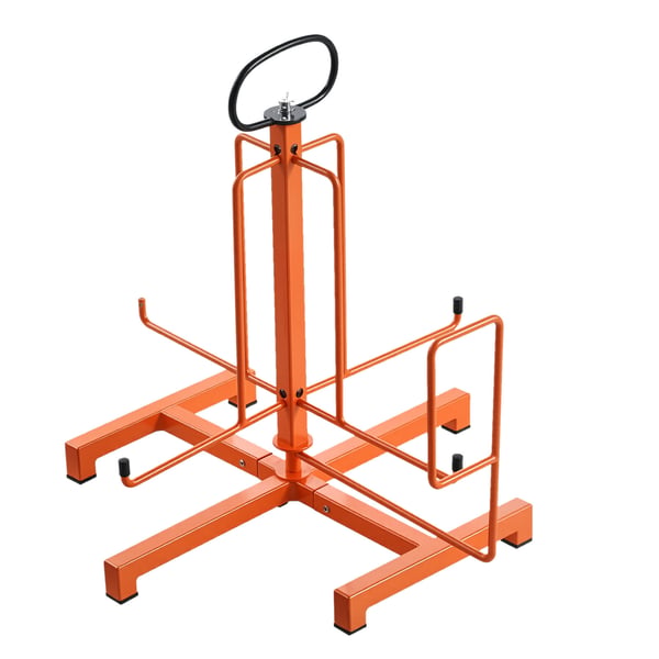 Kabeldispenser, 49,5x46,5x49 cm, Sort, Metal