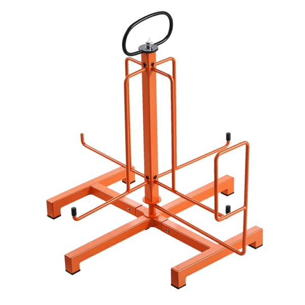 Kabeldispenser, 49,5x46,5x49 cm, Sort, Metal