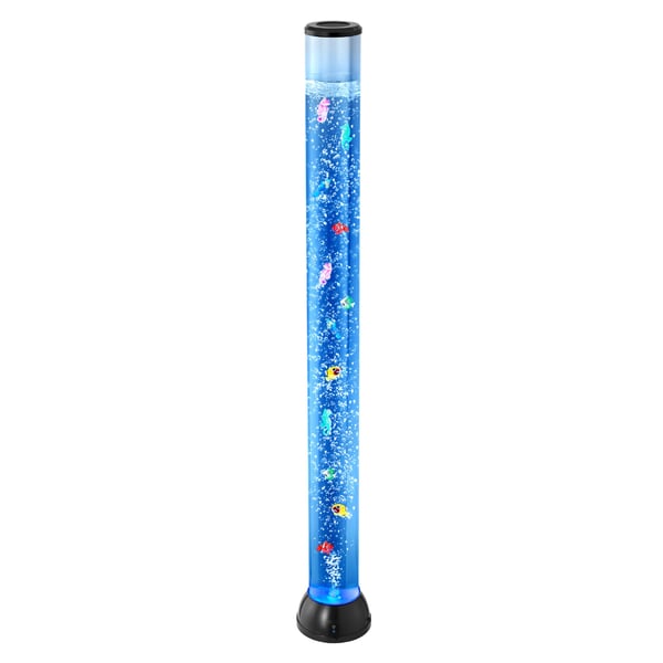 Bubble Tube Lampa, 120x15,5 cm, 16 Färger, Sensorisk Avslappningslampa
