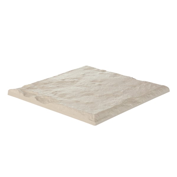 Havefliser 39.5x39.5x2.6 cm Beige, plast, udendørs gangsti