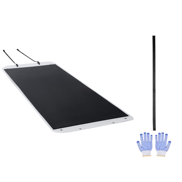 Yard Drag Sled, 280x101,5 cm, Tunga arbetsuppgifter, PE