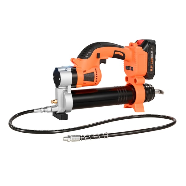 Sladdlös fettpistol 37x21x7.5 cm 20V 8000 PSI, elverktyg