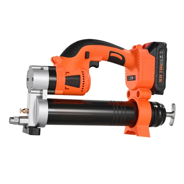 Sladdlös fettpistol 37x21x7.5 cm 20V 8000 PSI, elverktyg