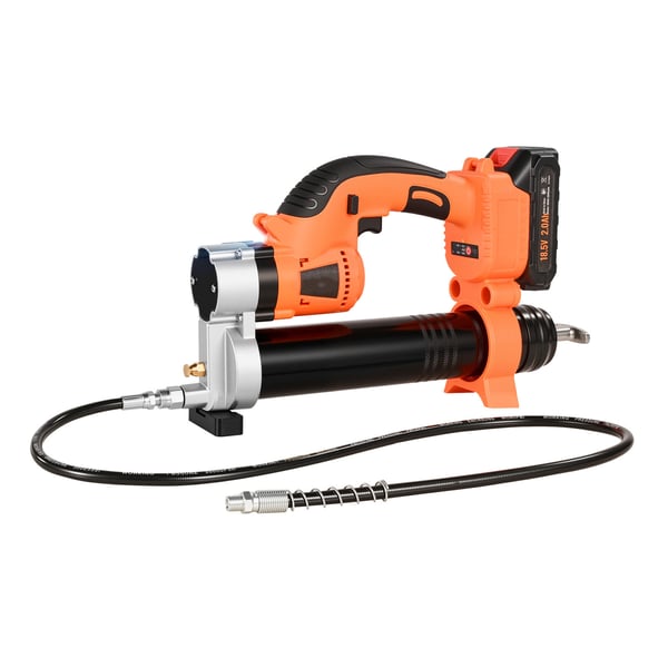 Sladdlös fettpistol 37x21x7.5 cm 20V 8000 PSI, elverktyg