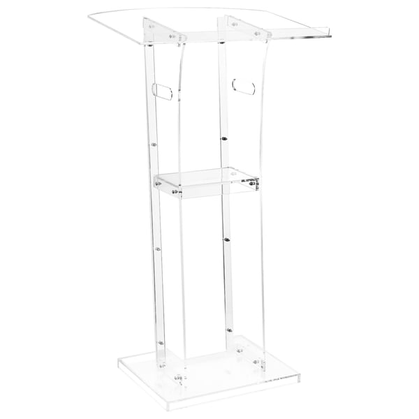 Podiumställ, 60x45 cm, Transparent, Akryl