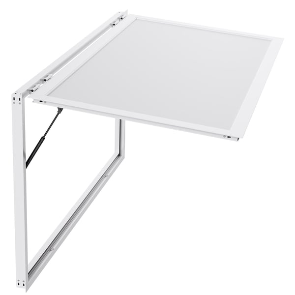 Serveringsfönster, 188x102 cm, Aluminiumlegering, Utlämningsfönster, Regnvattenresistent