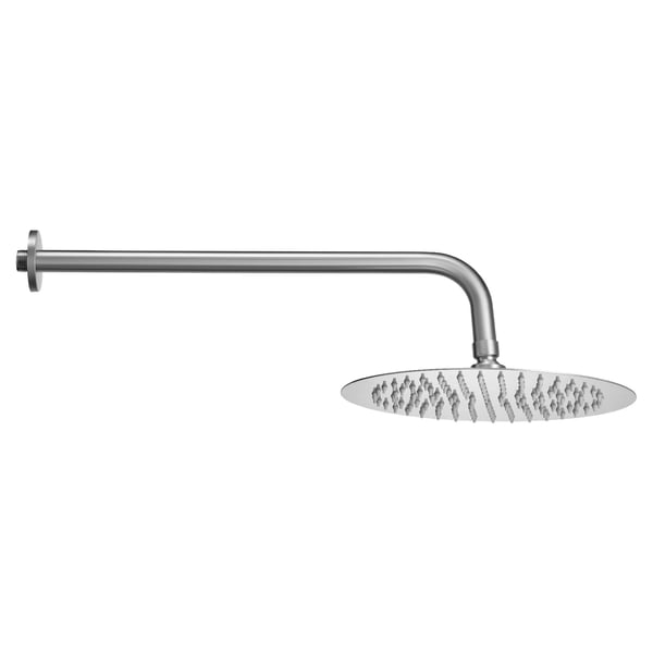 Duschblandare set, 53x24.5x14.5 cm, Borstad nickel, Mässing
