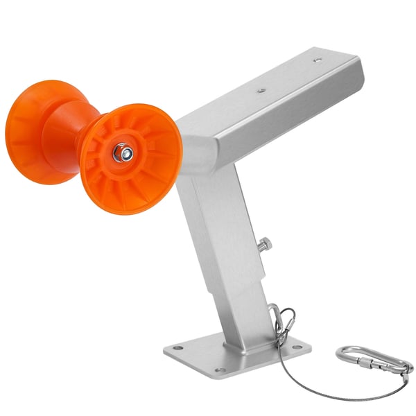 Bådtrailer spilstand, justerbar højde 365x548 mm, 440x190x370 mm, stål