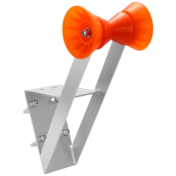 Bådtrailer spilstand, 65x24x18 cm, sølv, galvaniseret stål