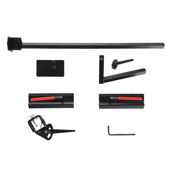 Slibejig-sæt, Multi-Grind System, til 6x15,2x20,3 cm bænkslibere, sort, aluminiumlegering