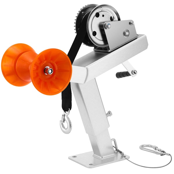 Bådtrailer spilstand med rulle, 440x190x370 mm, stål