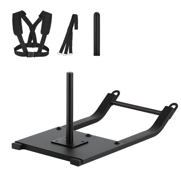 Vægt slæde, 61x33x37 cm, Sort, Stål fitnessudstyr